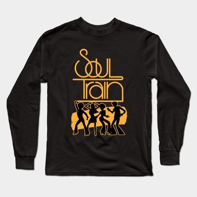 dance soul train Long Sleeve T-Shirt by NelsonPR